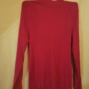 INC International Concepts Pink Turtleneck Sweater